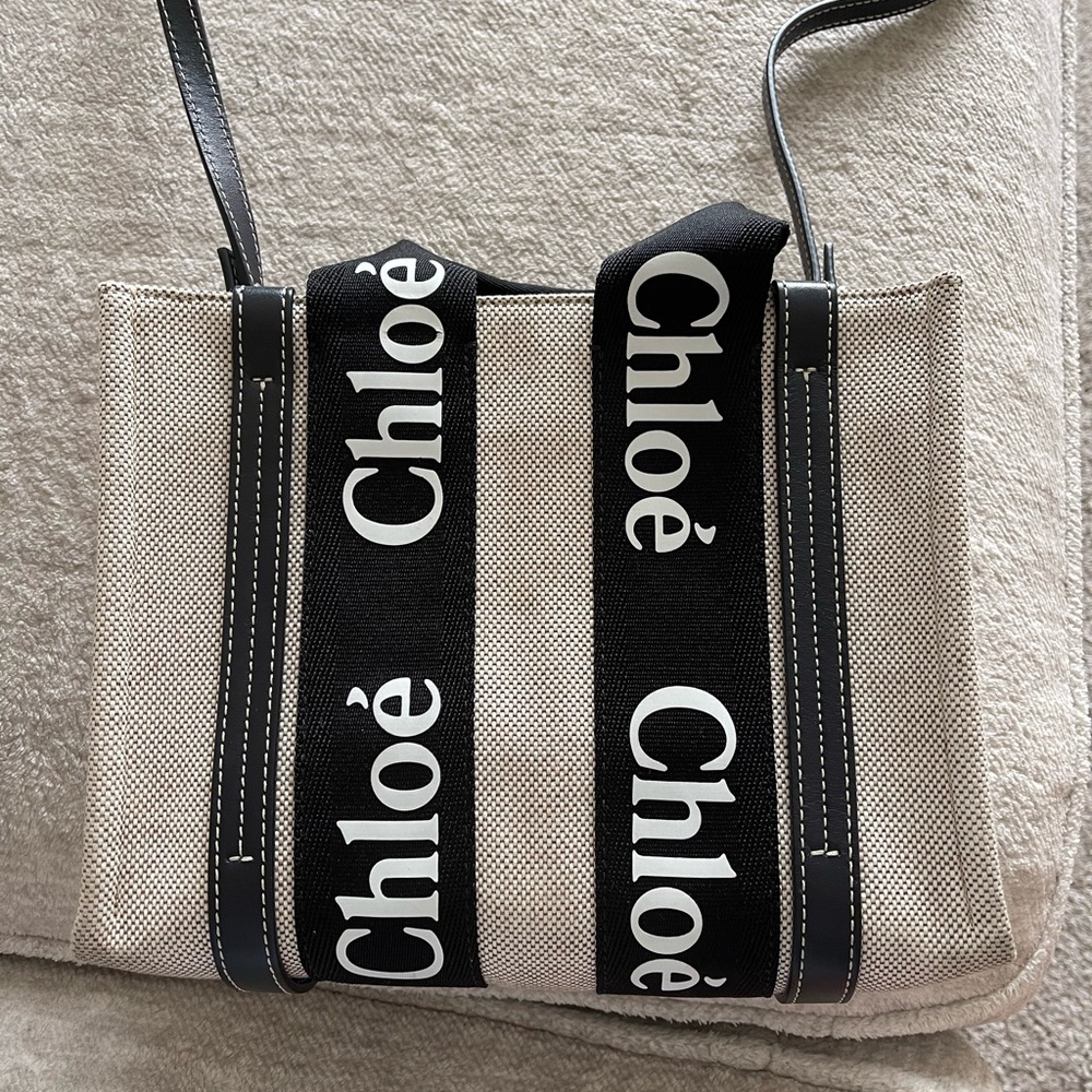 Chloe Woody Small Tote